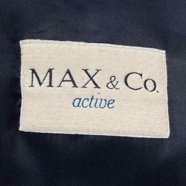 マックス&コー MAX&CO. コート サイズIJ40 レディース - 黒 長袖/肩