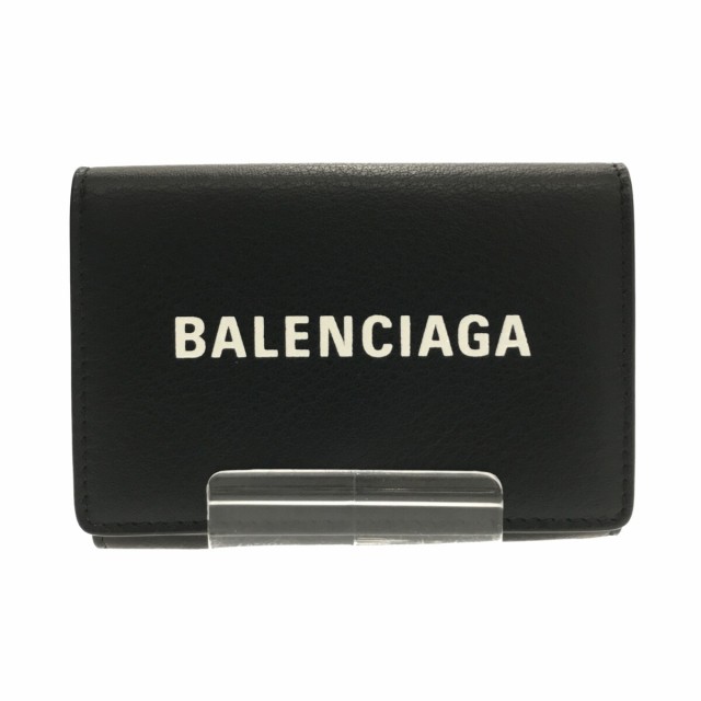 バレンシアガ BALENCIAGA 3つ折り財布 レディース 美品 エブリデイミニ