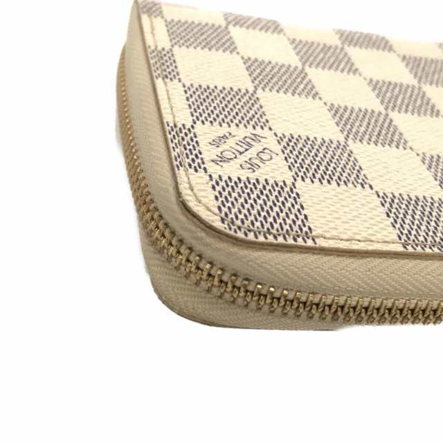 ルイヴィトン LOUIS VUITTON 長財布 ダミエ レディース 美品 ジッピー