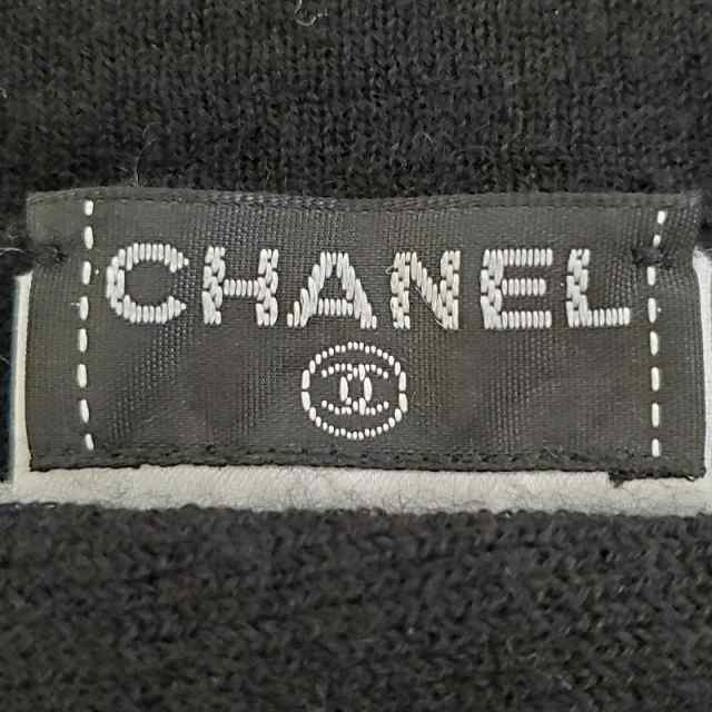 シャネル CHANEL 長袖セーター サイズ42 L レディース - P19868 黒 クルーネック【中古】20230608