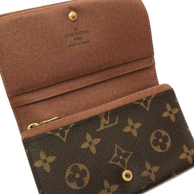 ルイヴィトン LOUIS VUITTON 2つ折り財布 モノグラム レディース