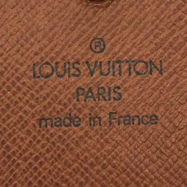 ルイヴィトン LOUIS VUITTON 2つ折り財布 モノグラム レディース