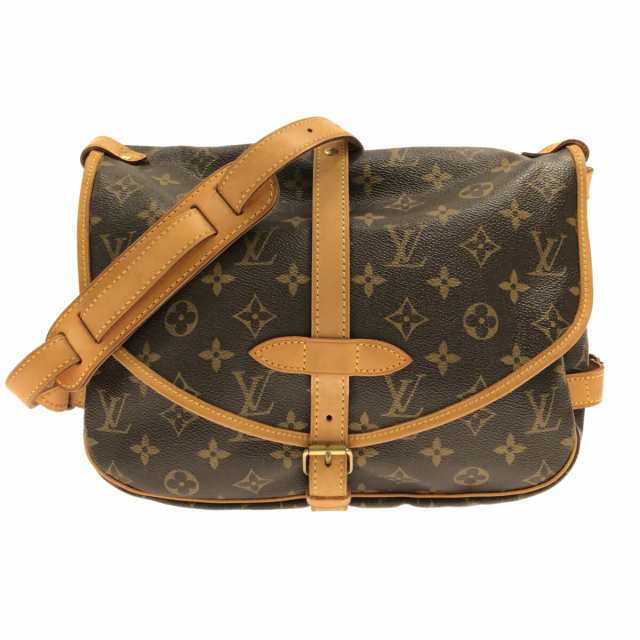 ルイ・ヴィトン LOUIS VUITTON ソミュール30 M42256 モノグラムキャンバス レディース ショルダーバッグ