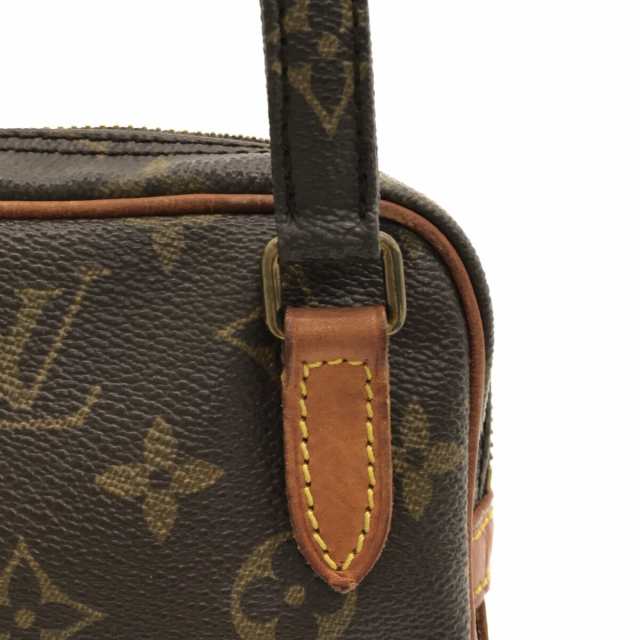 ルイヴィトン LOUIS VUITTON ショルダーバッグ モノグラム レディース ポシェットマルリーバンドリエール M51828  -【中古】20230628