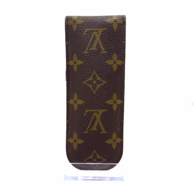 ルイヴィトン LOUIS VUITTON ペンケース モノグラム レディース エテュイ・スティロ M62990  モノグラム･キャンバス【中古】20230708