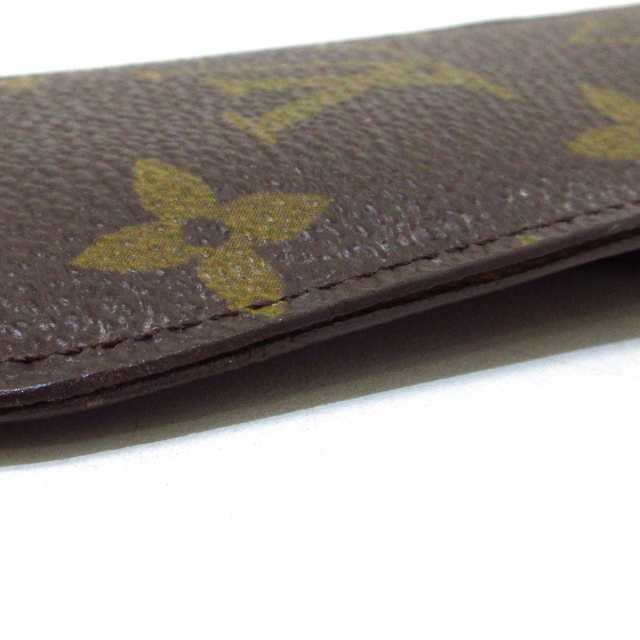 ルイヴィトン LOUIS VUITTON ペンケース モノグラム レディース エテュイ・スティロ M62990  モノグラム･キャンバス【中古】20230708