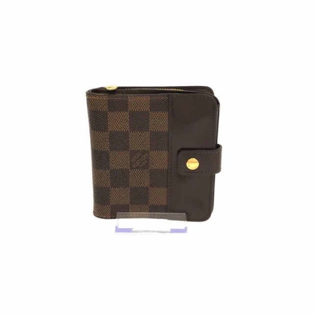 ルイヴィトン LOUIS VUITTON 2つ折り財布 N61668 コンパクト・ジップ