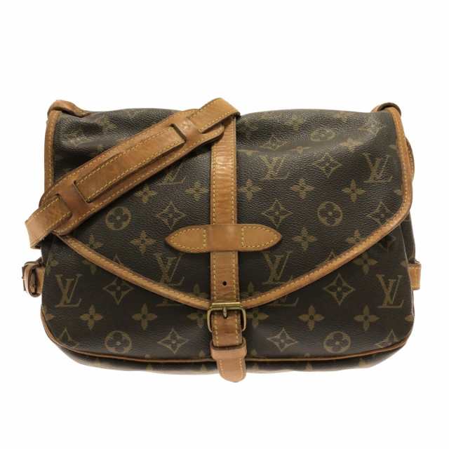 ルイ・ヴィトン LOUIS VUITTON ソミュール30 M42256 モノグラムキャンバス レディース ショルダーバッグ