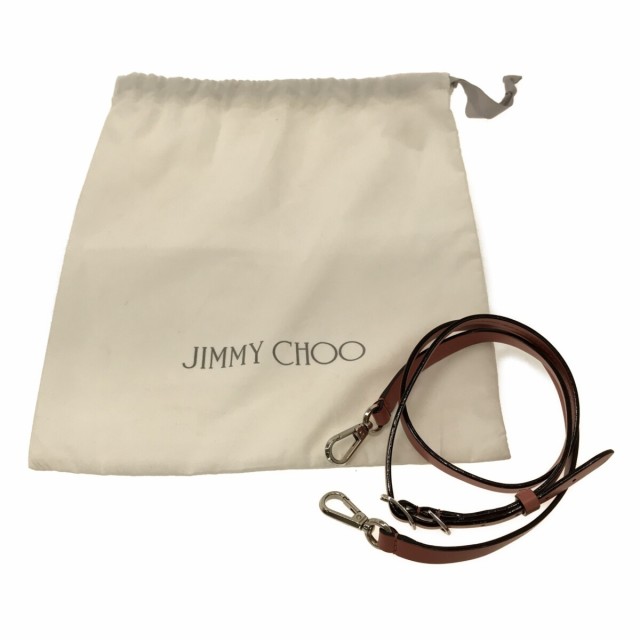 JIMMY CHOO 美品ヴァレンヌ ピンク ボーリング ジミーチュウ-