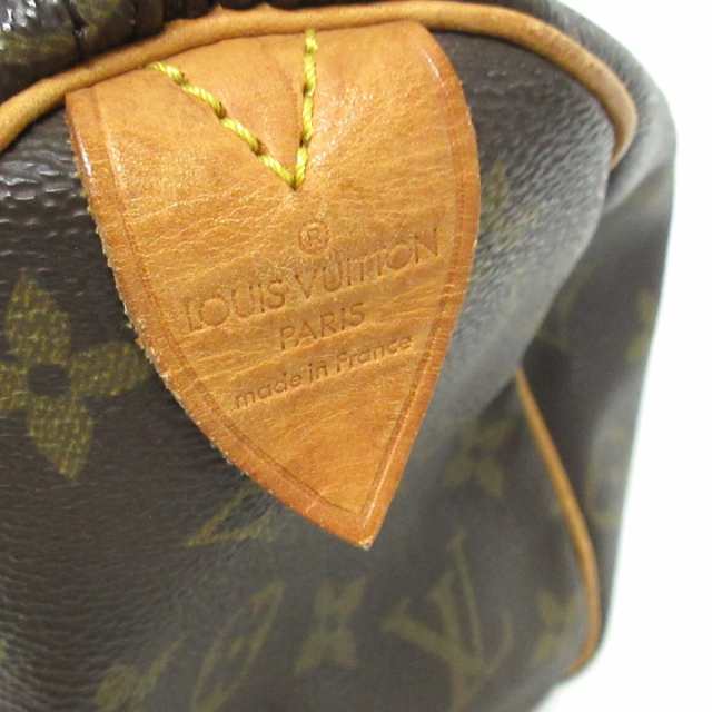 ルイヴィトン LOUIS VUITTON ハンドバッグ モノグラム レディース スピーディ25 M41528  モノグラム･キャンバス【中古】20230602