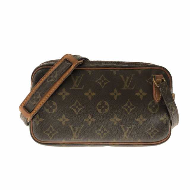 ルイヴィトン LOUIS VUITTON ショルダーバッグ モノグラム レディース ポシェットマルリーバンドリエール M51828  -【中古】20230607｜au PAY マーケット