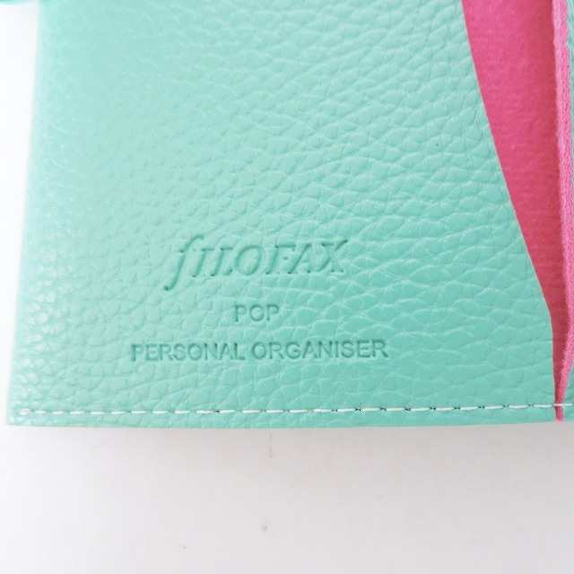 ファイロファックス Filofax 手帳 レディース 美品 - ライトグリーン