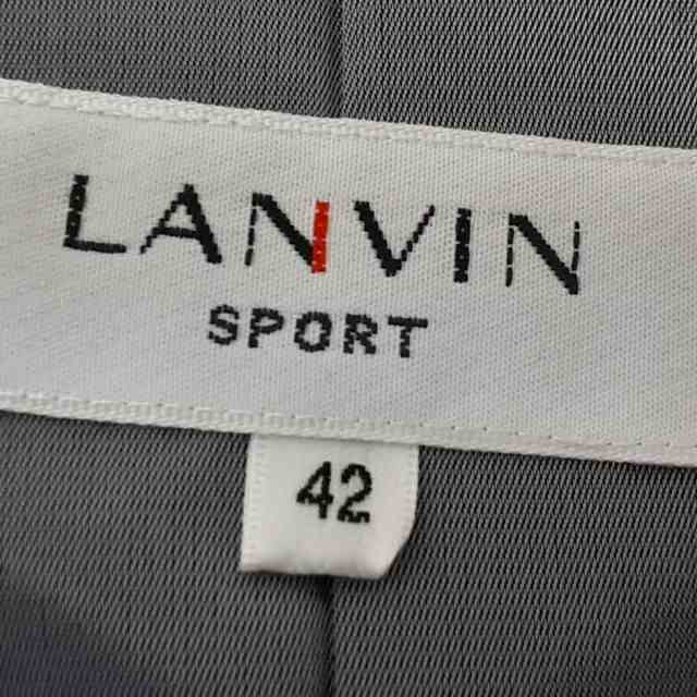 ランバンスポーツ LANVIN SPORT ダウンジャケット サイズ42 L メンズ 美品 - ライトグレー 長袖/冬【中古】20230913