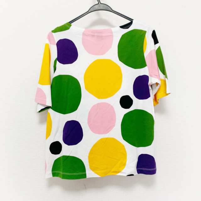 マリメッコ marimekko 半袖Tシャツ サイズM レディース 美品 - 白