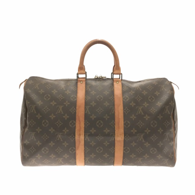 ルイヴィトン LOUIS VUITTON ボストンバッグ モノグラム レディース キーポル45 M41428  モノグラム・キャンバス【中古】20230630