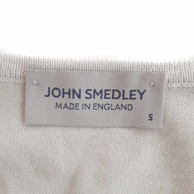 ジョンスメドレー JOHN SMEDLEY 七分袖カットソー サイズS レディース