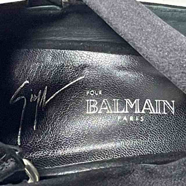 靴/シューズBALMAIN for ジュゼッペザノッティ バルマン リボンパンプス