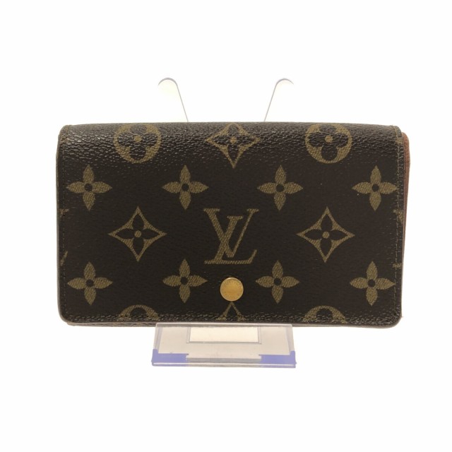 ルイヴィトン LOUIS VUITTON 2つ折り財布 モノグラム レディース