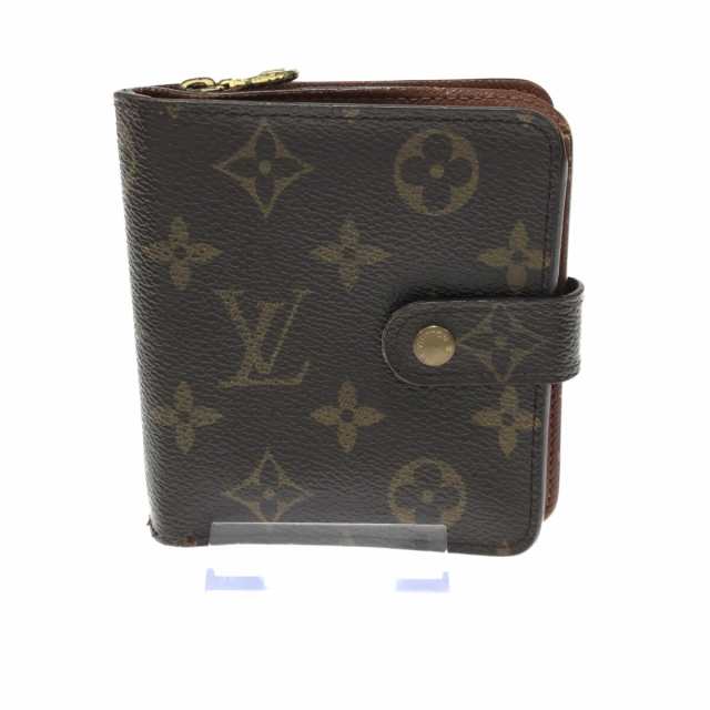 ルイヴィトン LOUIS VUITTON 2つ折り財布 モノグラム レディース