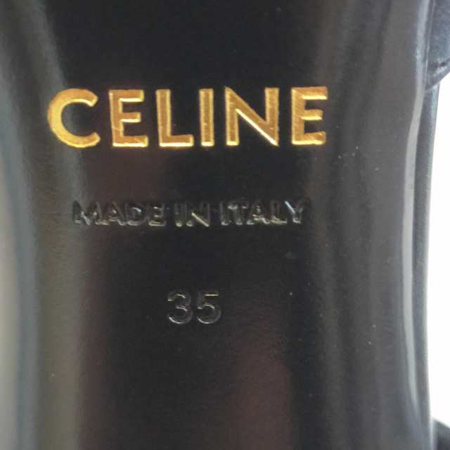 セリーヌ CELINE サンダル 35 レディース トリオンフ 352193676C.38NO