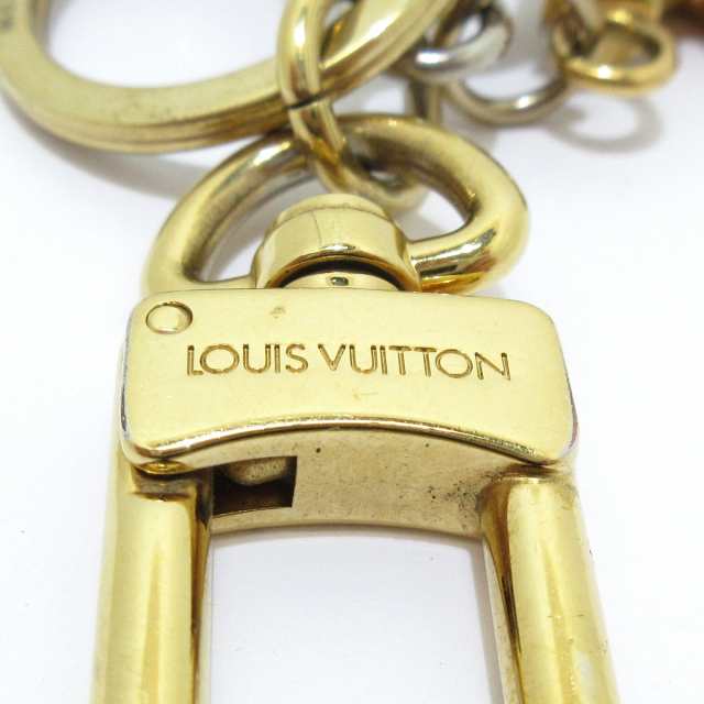 LOUIS VUITTON カレイドV パドロック キーホルダー シルバー