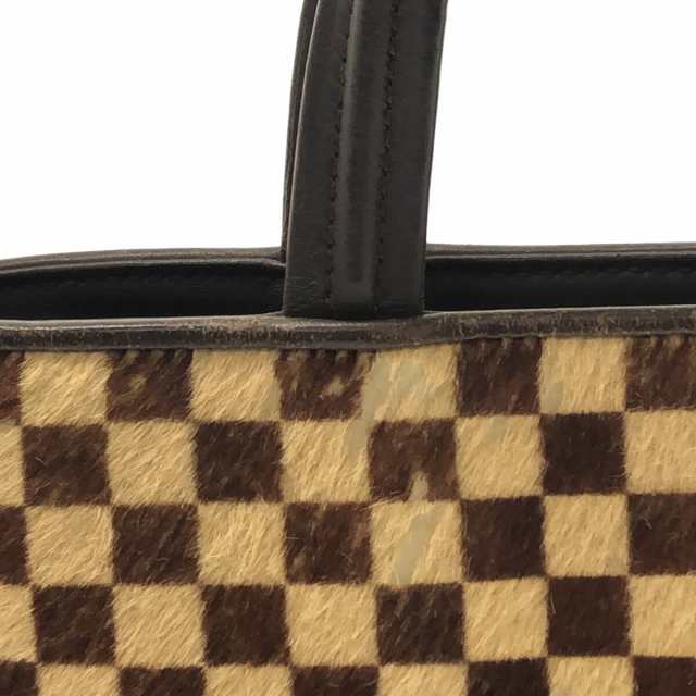 LOUIS VUITTON インパラ ハンドバッグ ダミエ ソバージュ ハラコ