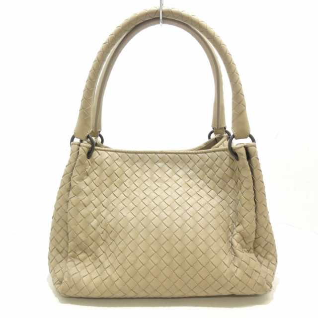 ボッテガヴェネタ BOTTEGA VENETA トートバッグ レディース パラシュートバッグ B07168166K ベージュ  レザー【中古】20230613｜au PAY マーケット