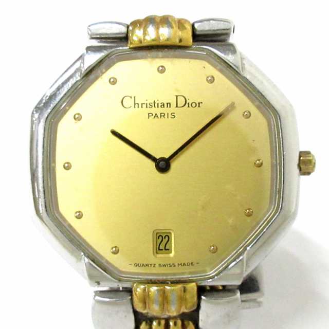 ディオール DIOR/ChristianDior 腕時計 - D45-204 レディース ゴールド【中古】20230727｜au PAY マーケット