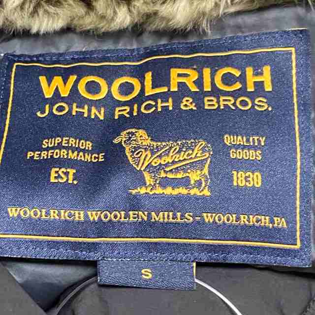 ウールリッチ WOOLRICH ダウンジャケット サイズS メンズ - 黒 長袖
