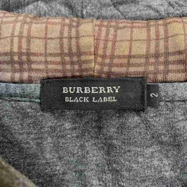 バーバリーブラックレーベル Burberry Black Label パーカー サイズ2 M