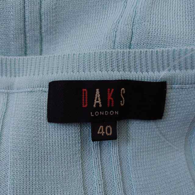 ダックス DAKS 七分袖セーター サイズ40 L レディース - ライトブルー