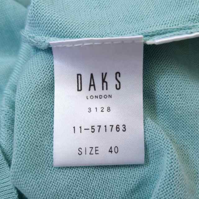 ダックス DAKS 七分袖セーター サイズ40 L レディース - ライトブルー