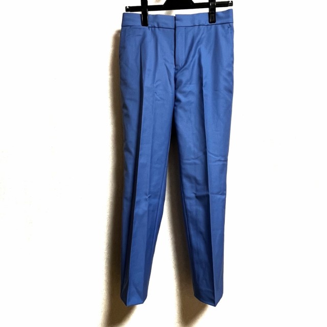 ドゥロワー Drawer パンツ サイズ34 S レディース 美品 - ブルー フル ...