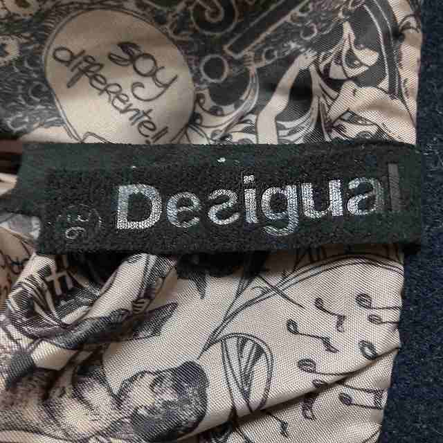 デシグアル Desigual コート サイズ36 M レディース 美品 - 黒×白