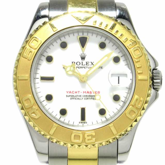 ロレックス ROLEX 腕時計 ヨットマスター 68623 ボーイズ SS×K18YG/11