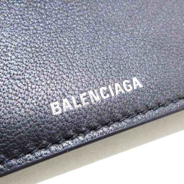 バレンシアガ BALENCIAGA 3つ折り財布 レディース 美品 ペーパー