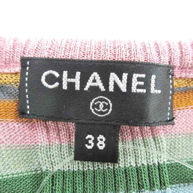 シャネル CHANEL 半袖セーター サイズ38 M レディース 美品 - P55708 ...