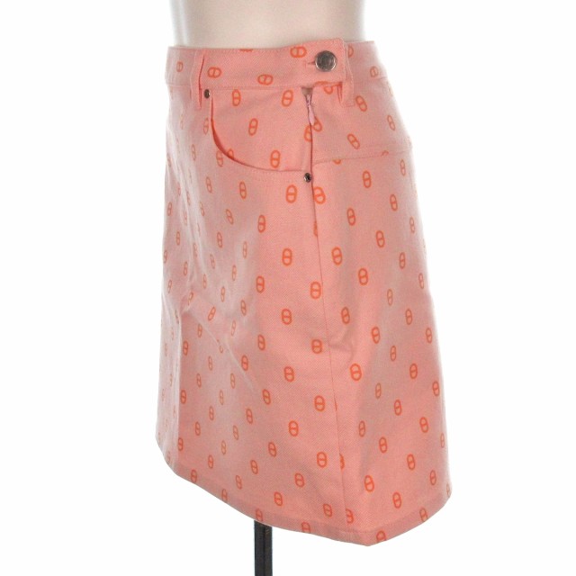 エルメス HERMES スカート サイズ36 S レディース 美品 - ピンク