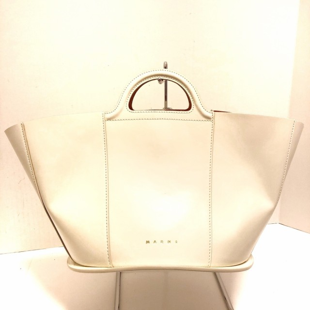 マルニ ハンドバッグ美品 白 レザー iveyartistry.com