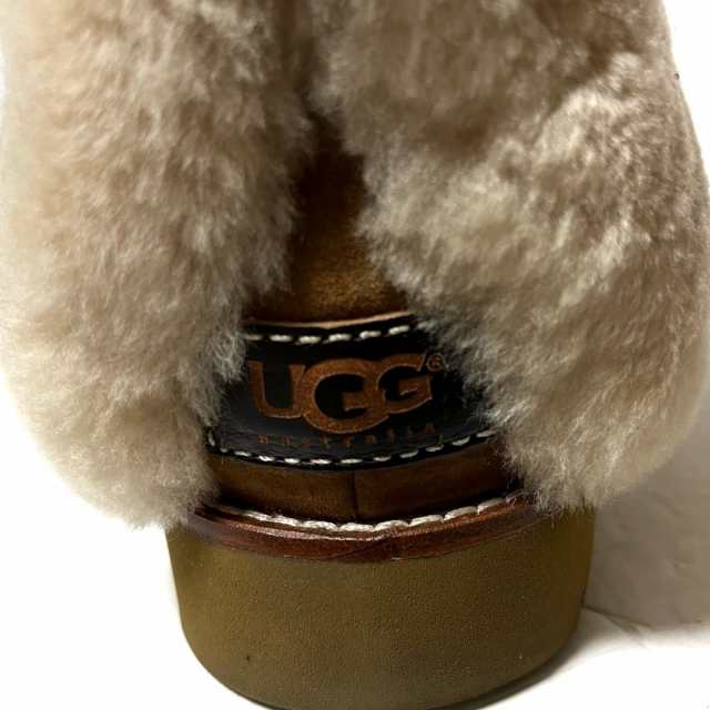 日本特注 UGG/アグメイリンファーロングブーツ/23.0cm/W MALIN 3220W - 靴