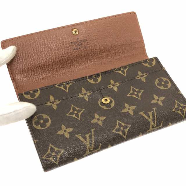 ルイヴィトン LOUIS VUITTON 長財布 M61725 ポシェット・ポルト モネ