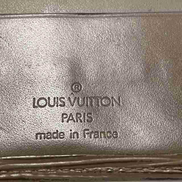 ルイヴィトン LOUIS VUITTON 2つ折り財布 エピ レディース ポルトビエ