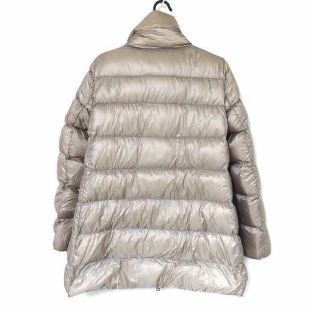 モンクレール MONCLER ダウンコート サイズ0 XS レディース TORCY(トルシー) ベージュ 長袖/冬【中古】20230719