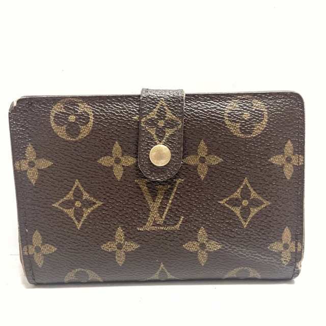 ルイ ヴィトン LOUIS VUITTON 二つ折り財布 モノグラム ポルトフォイユ ヴィエノワ モノグラムキャンバス ブラウン ユニセックス M61674 送料無料 e53721a