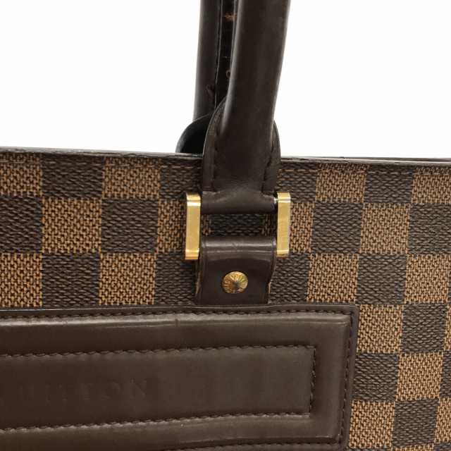 【本物保証】 ルイヴィトン LOUIS VUITTON ダミエ ヴェニスGM トートバッグ ハンドバッグ エベヌ N51146