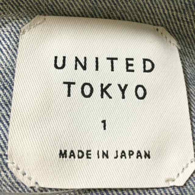 ユナイテッド トウキョウ UNITED TOKYO Gジャン サイズ1 S レディース