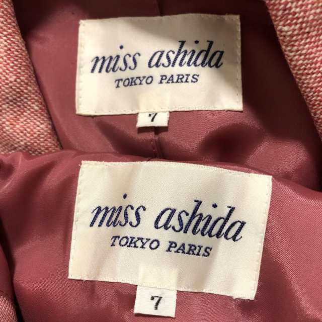 ミスアシダ miss ashida スカートスーツ レディース 美品 黒20231028