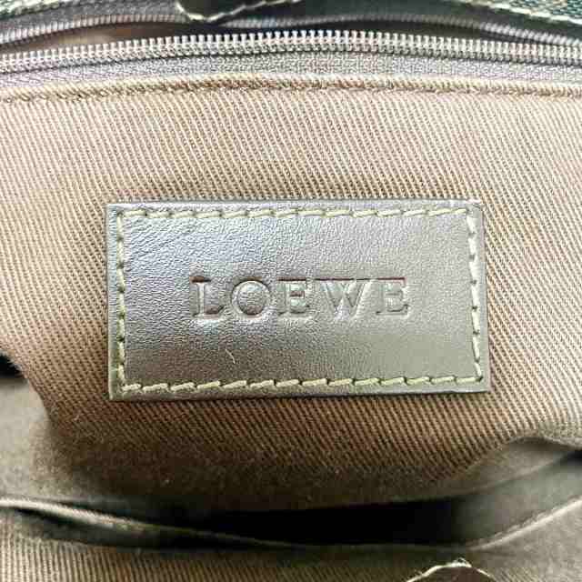 ロエベ LOEWE ショルダーバッグ レディース アナグラム柄 ダーク