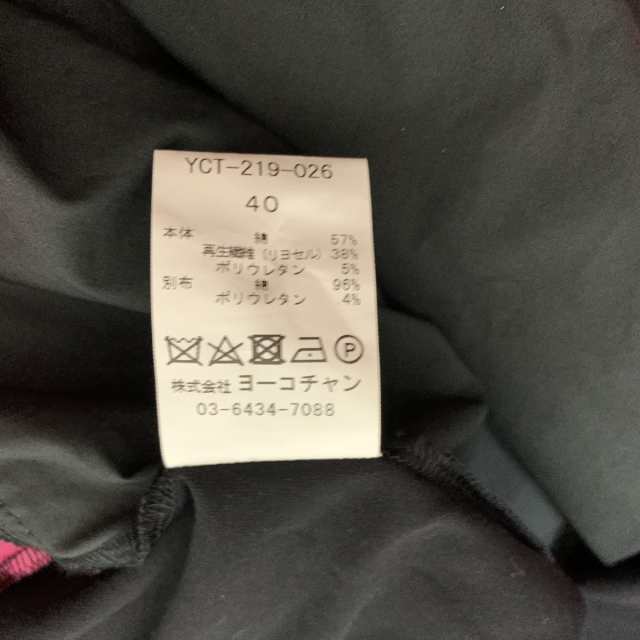 ヨーコ チャン YOKO CHAN 半袖カットソー サイズ40 M レディース 美品 ...