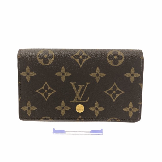 『USED』 LOUIS VUITTON ルイ・ヴィトン ポルトモネビエ M61730 二つ折り財布 モノグラムキャンバス モノグラム